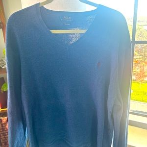 Ralph Lauren Blue Sweater Polo